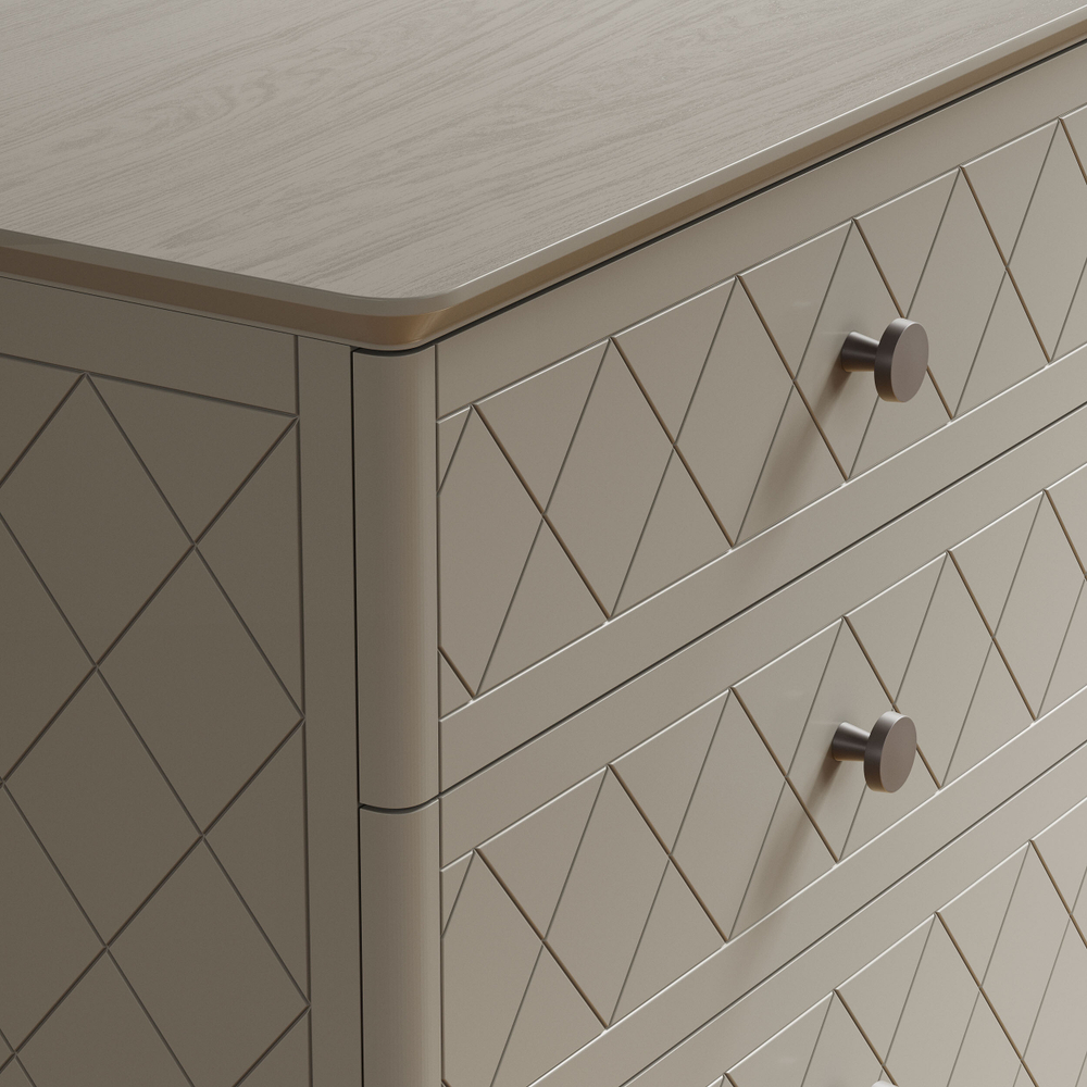 Высокий комод CRYSTAL CR002