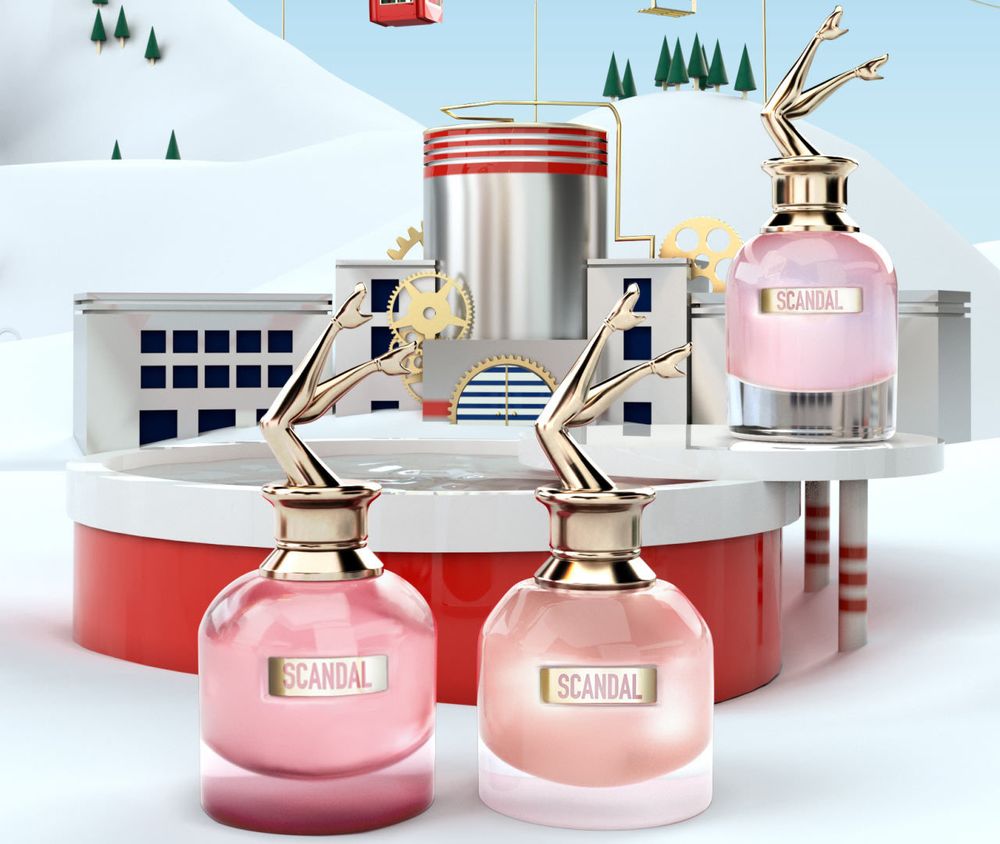 Jean Paul Gaultier Scandal Collector's Snow Globe Edition