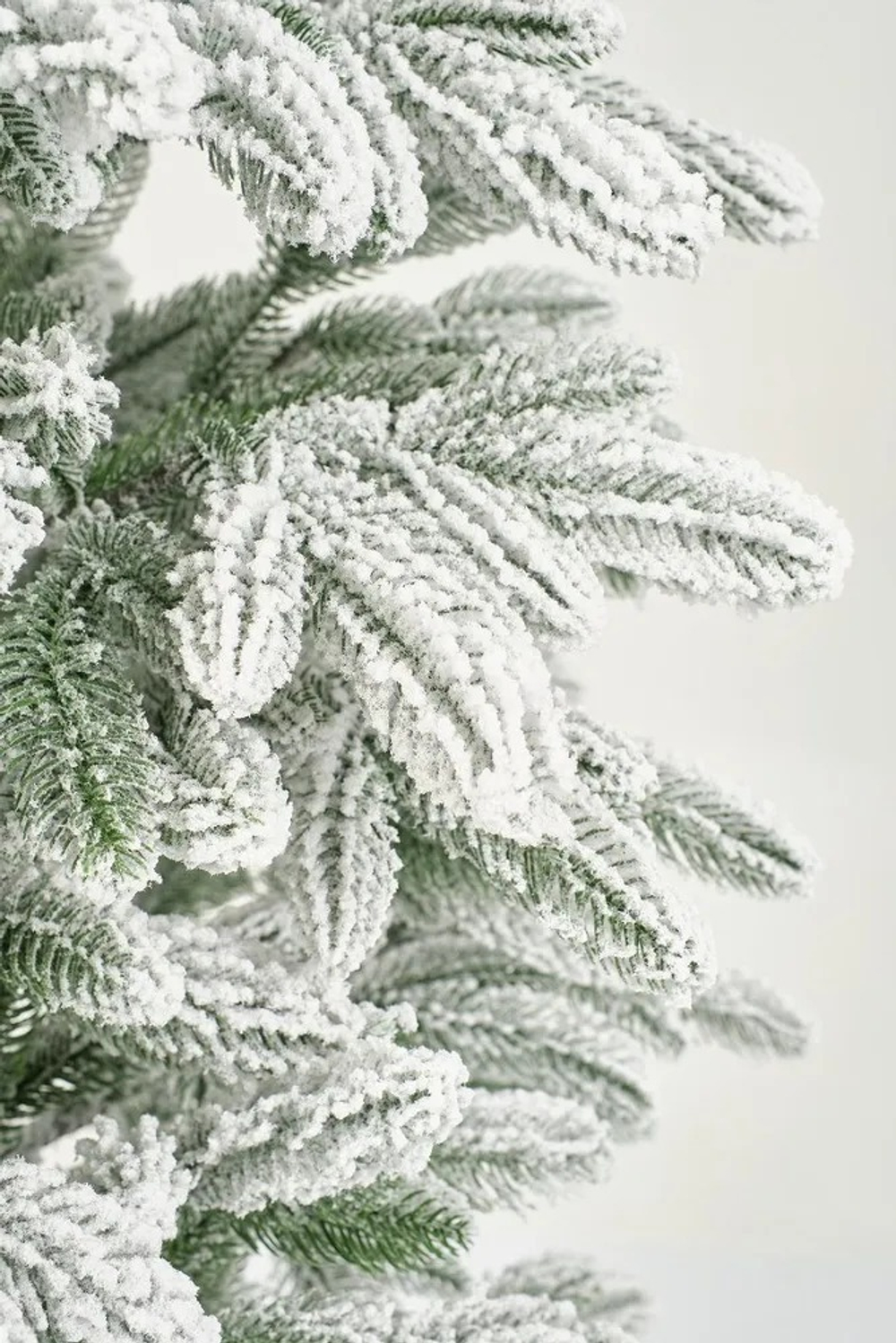 Ель искусственная Царь елка Беверли стройная заснеженная 180 см