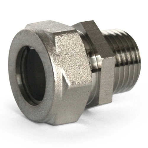 Муфта 25А*3/4" нар. Никель