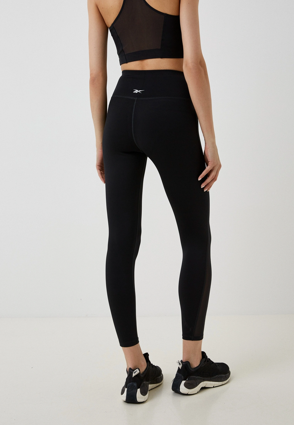 100034946 Тайтсы Reebok Id Train Mesh Legging женские