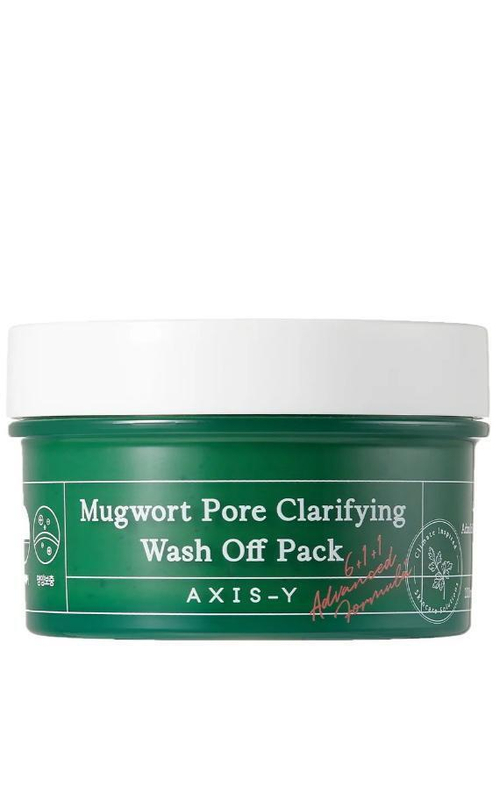 Axis-Y Mugwort Pore Clarifying Wash Off Pack 100 мл Глиняная маска для проблемной кожи