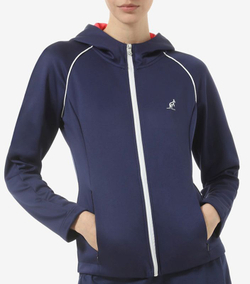 Женская Кофта теннисная Australian Jacket in Double with Printed - небесный