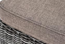 "Рим" шезлонг с подушкой, цвет графит