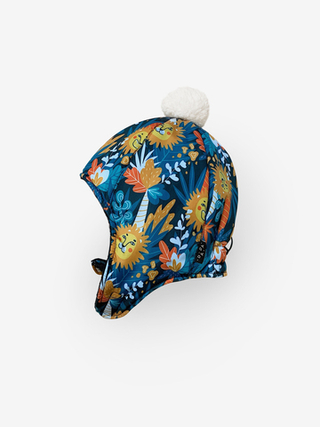 Зимняя шапка (львы)