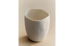 Zara Home стакан для ванной комнаты, керамика, белый · 4517/104