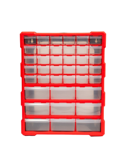 Вертикальный пластмассовый органайзер 39 отделений Gigant Professional GPMI-1