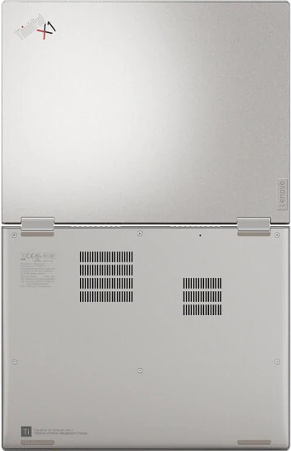 Ноутбук Lenovo ThinkPad X1 Titanium Yoga (20QA001HRT) 13.5;;(2256x1504)IPS Cенсорный/ i5-1130G7(1.8ГГц)/ 16Гб/ 256Gb SSD/ Iris Xe Graphics/ нет DVD/ Win10 Pro/ Серый