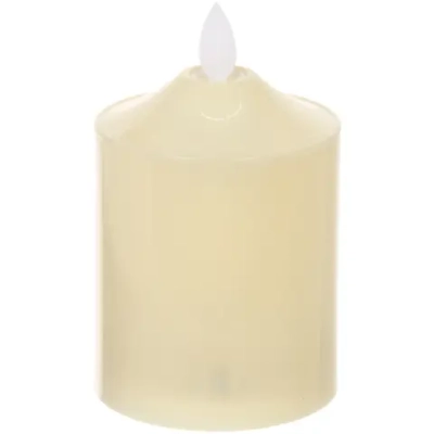 Сувенир с подсветкой «Свеча - Классика» 7,5*10см (работает от батареек 3 ААА)