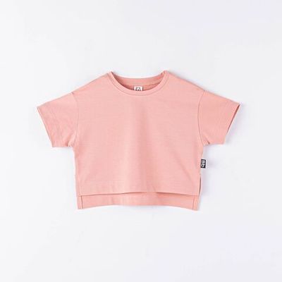 Bb team cropped T-shirt - Rose