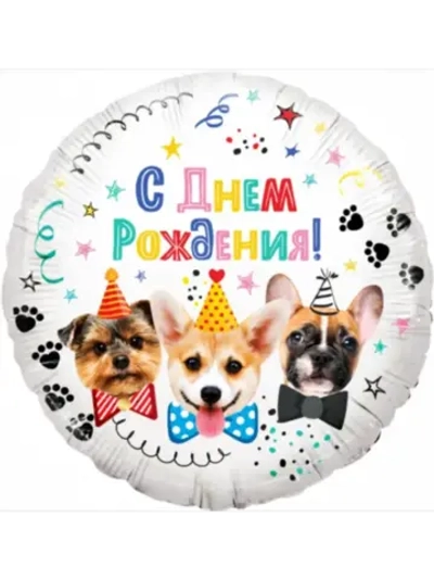 Шар фольгированный С днем рождения