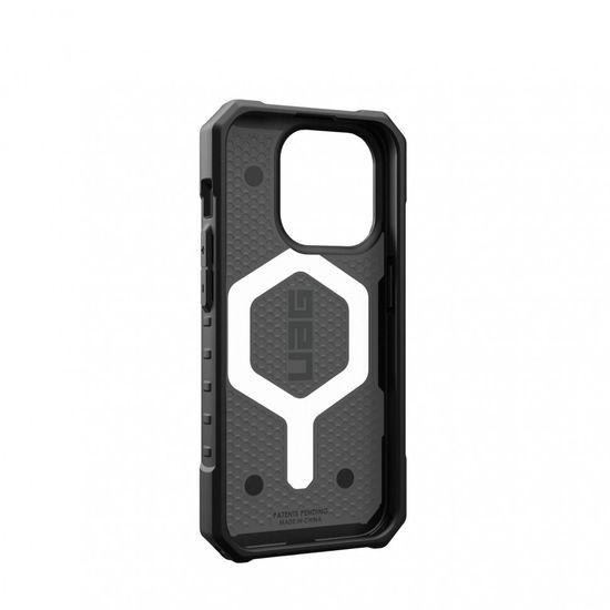 Чехол с поддержкой MAGSAFE Uag Pathfinder для iPhone 15 Pro 6.1", цвет серебро (Silver)