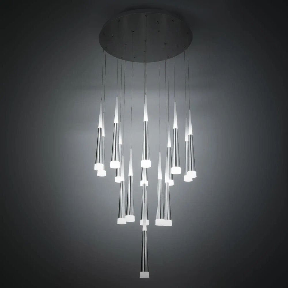 Citilux Вегас CL227160 LED Люстра каскадная Алюминий