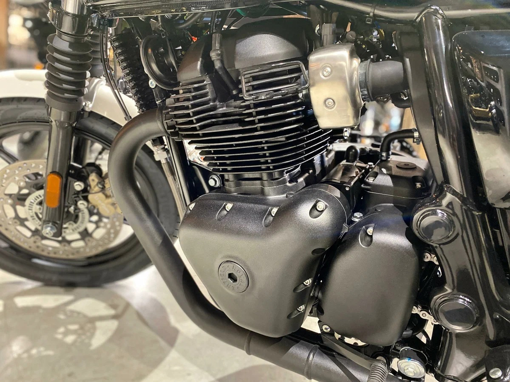 Royal Enfield Continental GT 650 Slipstream Blue (Black Alloy) 2024