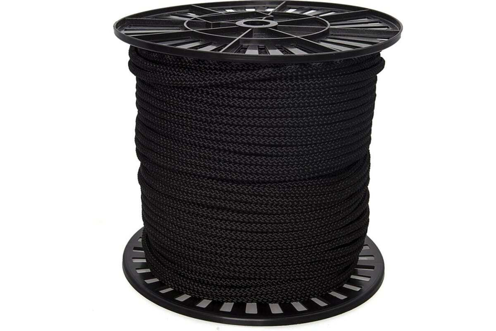 ШНУР СТРОЙБАТ ПЛОТН. С СЕРДЕЧ 10,0 ММ (ЧЕРНЫЙ)