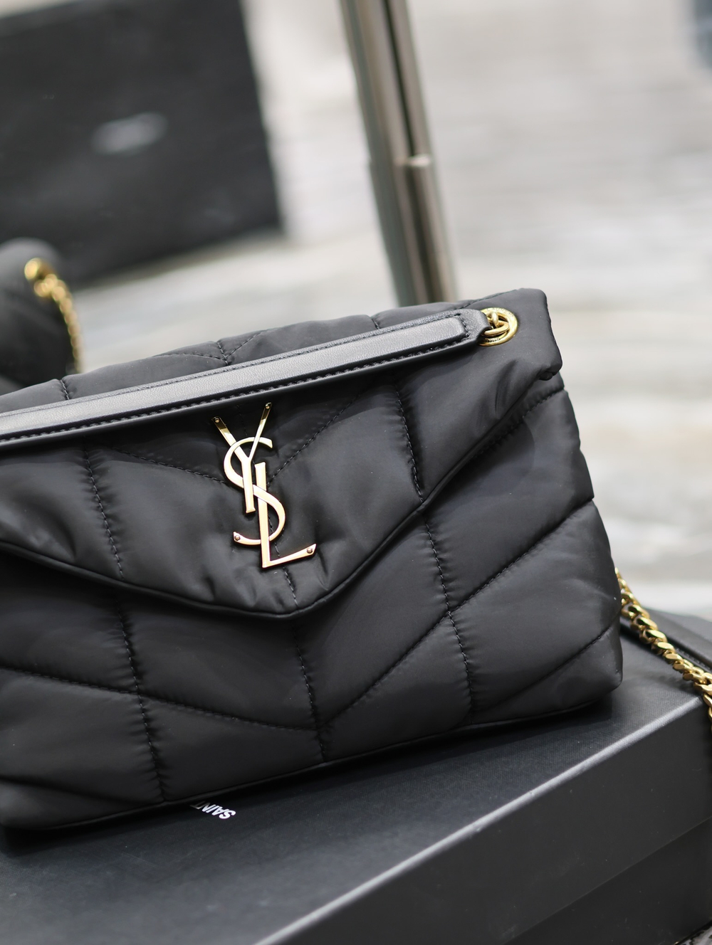 Saint Laurent Loulou Puffer Bag 29 cm