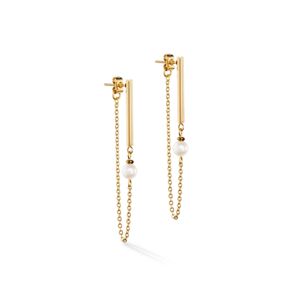 Серьги Coeur de Lion White-Gold 1113/21-1416