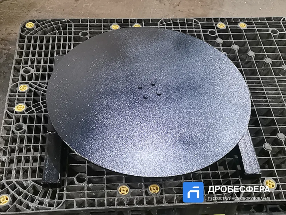 Стол для пескоструйной камеры 600 мм поворотный до 50 кг нагрузки арт. 25.00.000