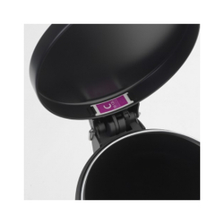 Ведро для мусора Brabantia МС матовое черное 12л крышка