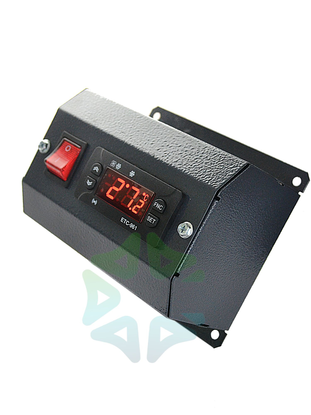 Настенный блок управления холодильным оборудованием в сборе контроллер ETC-961 с блоком и кнопкой