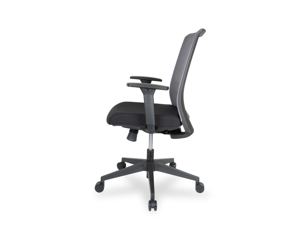 Кресло College CLG-429 MBN-B Grey