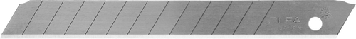 Лезвия OLFA сегментированные из нержавеющей стали, 9х80х0,38мм, 13 сегментов, 50шт