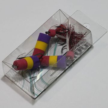 Приманка джиговая LJ FROG крас./жел./фиол. в блистере