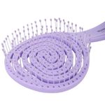 Расческа для волос массажная 17,5х8 см, цвета АССОРТИ, MONTE VITA (МОНТЕ ВИТА), 457423