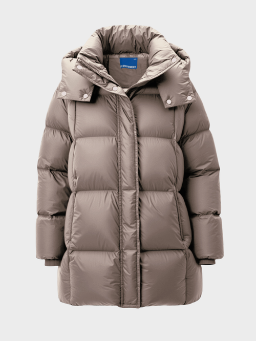 Объемный пуховик