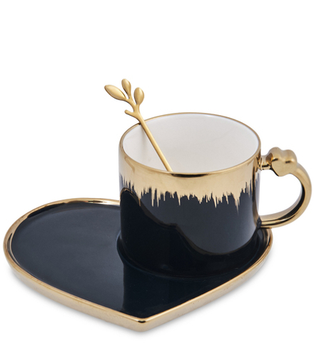 GAEM Art MUG-417/2 Чайная пара «Сердце»