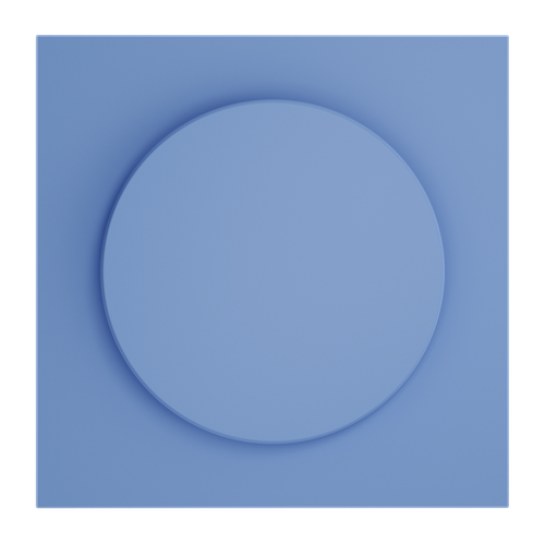 Накладка для светорегулятора поворотно-нажимного, S70 (деним)