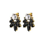 Серьги Dyrberg Kern DRAGO SG BLACK / CRYSTAL 470021
