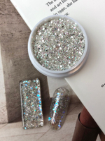 IBDI Глиттер SILVER SHINE 04