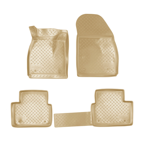 Ковры в салон Norplast/Unidec для Opel Insignia (2009-)Полиуретан,Бежевый, арт.NPL-Po-63-21-B