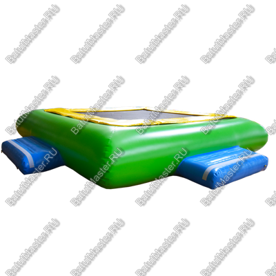 Элемент аквапарка "Bouncer" прямоугольный, 6*6*0,8 м.