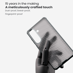 Противоударный чехол для Samsung Galaxy S26, серия Super Frosted Shield Pro (Clear version) прозрачный тонированный от Nillkin