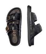 Шлепанцы кожаные st barths Birkenstock - черный(1025245)