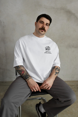 Футболка MEDOOZA "Tiger Rodeo" Белый