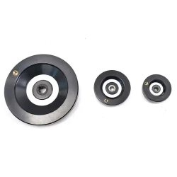 Маховик бакелит 80х10х3мм (Dxdxb) цельнолитой, складная ручка