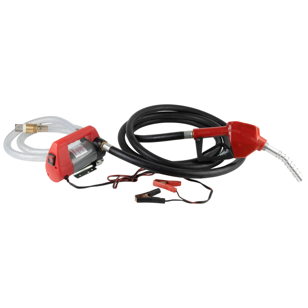 WDK-DYB40HT Электрический насос для раздачи топлива, раздаточный шланг 2 м, ПВХ шланг 4 м с латунным