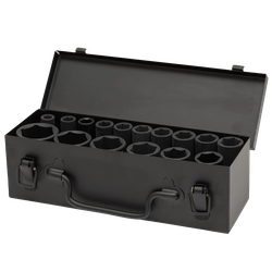 CS122316 Набор длинных ударных головок 1/2"  10-36 мм.