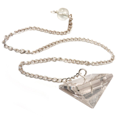 Маятник "Пирамида" натуральный камень