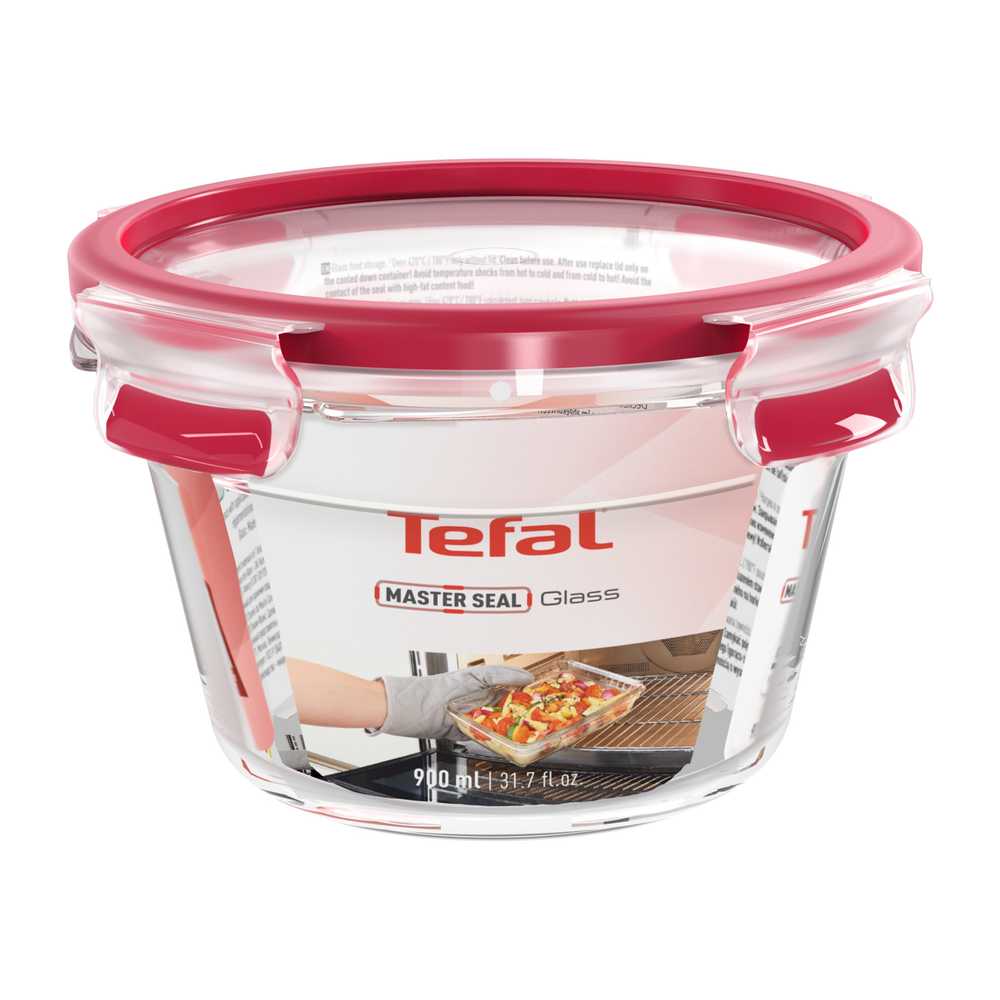 Стеклянный контейнер 0.9 л Tefal Masterseal Glass N1040410