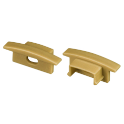 Заглушка LINE-2308-F GOLD с отверстием (Arlight, Пластик) 039999