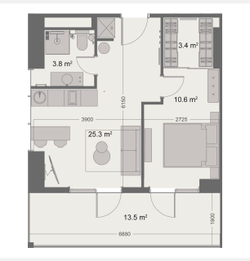 ЖК "STAY&RENT" Грузия, Батуми. Жилой комплекс премиум-класса в новом центре города. Рядом пляж 850м, парк Качиньских, велодорожки, ТРЦ и аэропорт в 5 минутах. Победитель European Property Awards 2025-2026 в номинации «Многофункциональные комплексы»