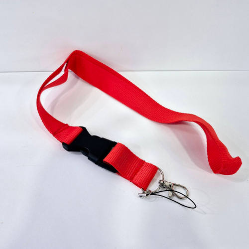 Без бренда (красный) Люкс / Брелок, шнурок для ключей на шею Без бренда, ланъярд, крафт, красный (1 шт)