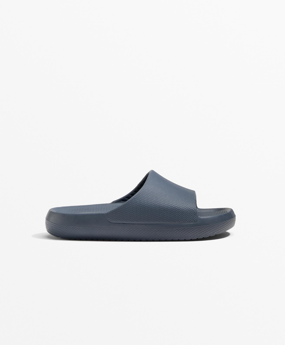 Oysho Пляжные шлепанцы, петроль