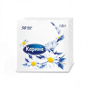 Салфетки Карина White 50 шт