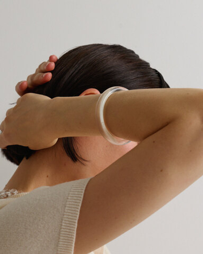 Браслет из горного хрусталя