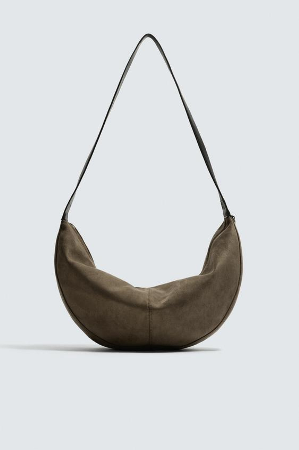 ZARA СУМКА ЧЕРЕЗ ПЛЕЧО, ЗЕЛЕНЫЙ ХАКИ